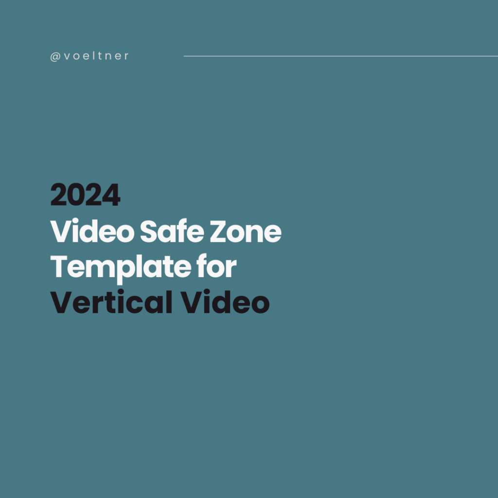 Video Safe Zones Overlay Template For Video In Instagram Tiktok